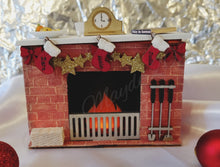 Load image into Gallery viewer, Personalised Christmas Fireplace Ornament

