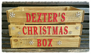 Christmas Eve Box Crate