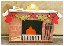 Load image into Gallery viewer, Personalised Christmas Fireplace Ornament
