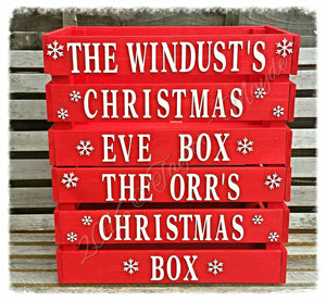Christmas Eve Box Crate