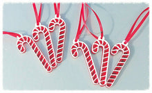 Load image into Gallery viewer, Candy Cane Christmas tree decorations
