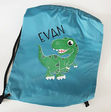 Load image into Gallery viewer, Children&#39;s Personalised Pump Drawstring Bag
