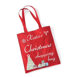 Personalised Christmas Gnome Bags