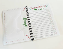 Load image into Gallery viewer, Personalised Handmade Christmas Planner
